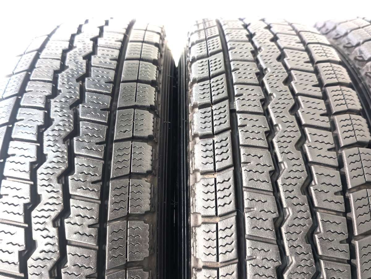 145R12 6PR ダンロップ ウィンターマックス SV01 A100 12x4.0 100-4穴 