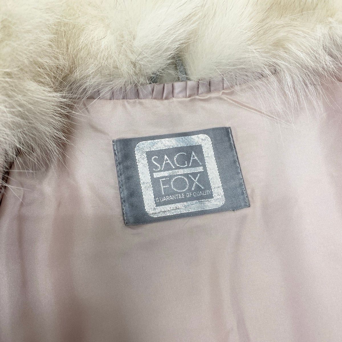 69g14 SAGA FOX サガフォックス 銀サガ ブルーフォックス ファーコート