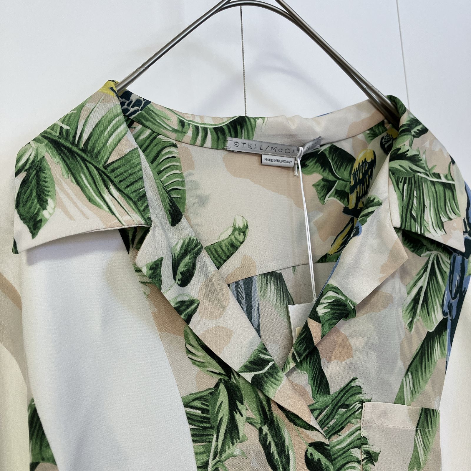 stella mccartney ステラマッカートニー　アロハシャツ タグ付き未使用品】STELLA McCARTNEY ステラマッカートニー オープン