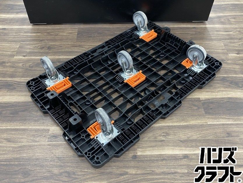 ○【引取限定】【中古品】TRUSCO トラスコ BT900J5-E100 連結式平台車 