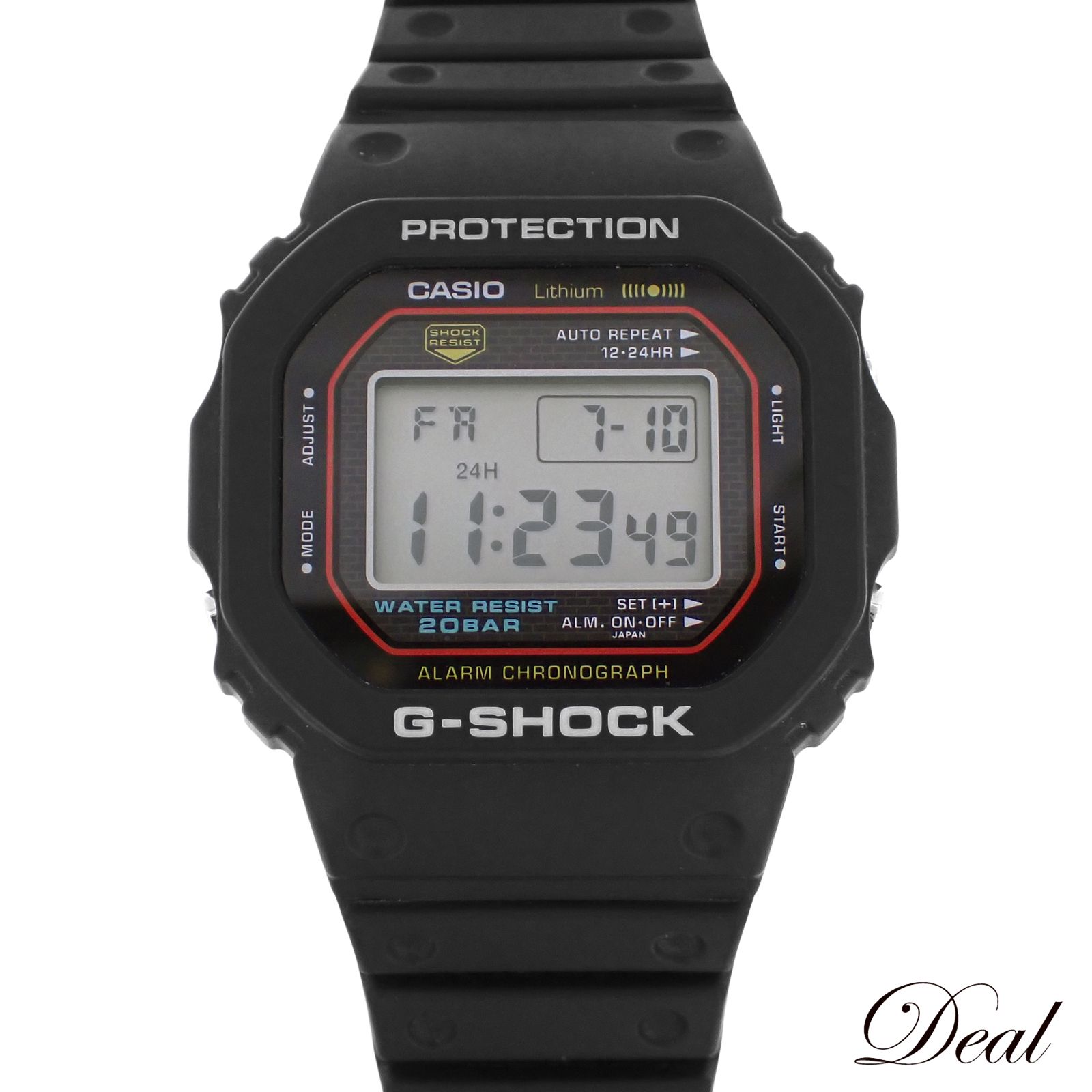カシオ Gショック 初号機復刻 初代G-SHOCK復刻 DW-5000R-1AJF メンズ 腕時計 22,922円