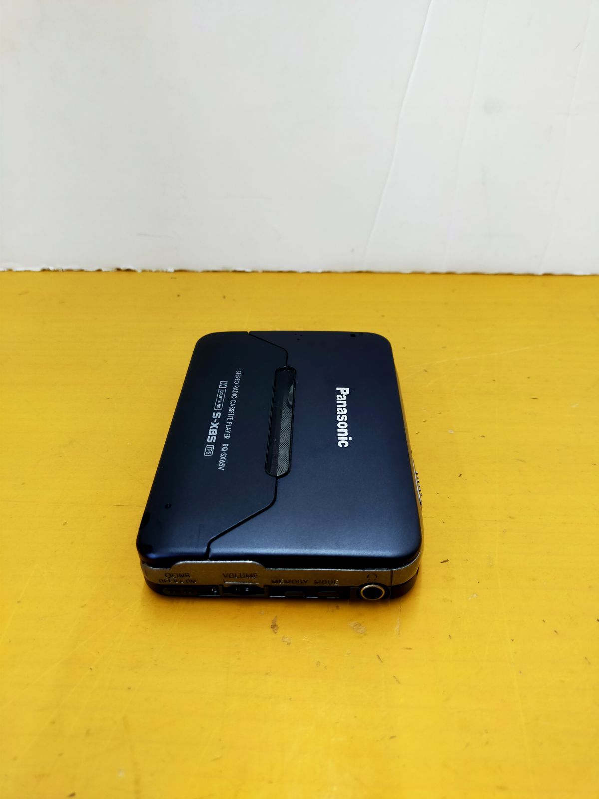 N01 Panasonic ステレオラジオカセットプレーヤーRQ-SX65V-K ジャンク