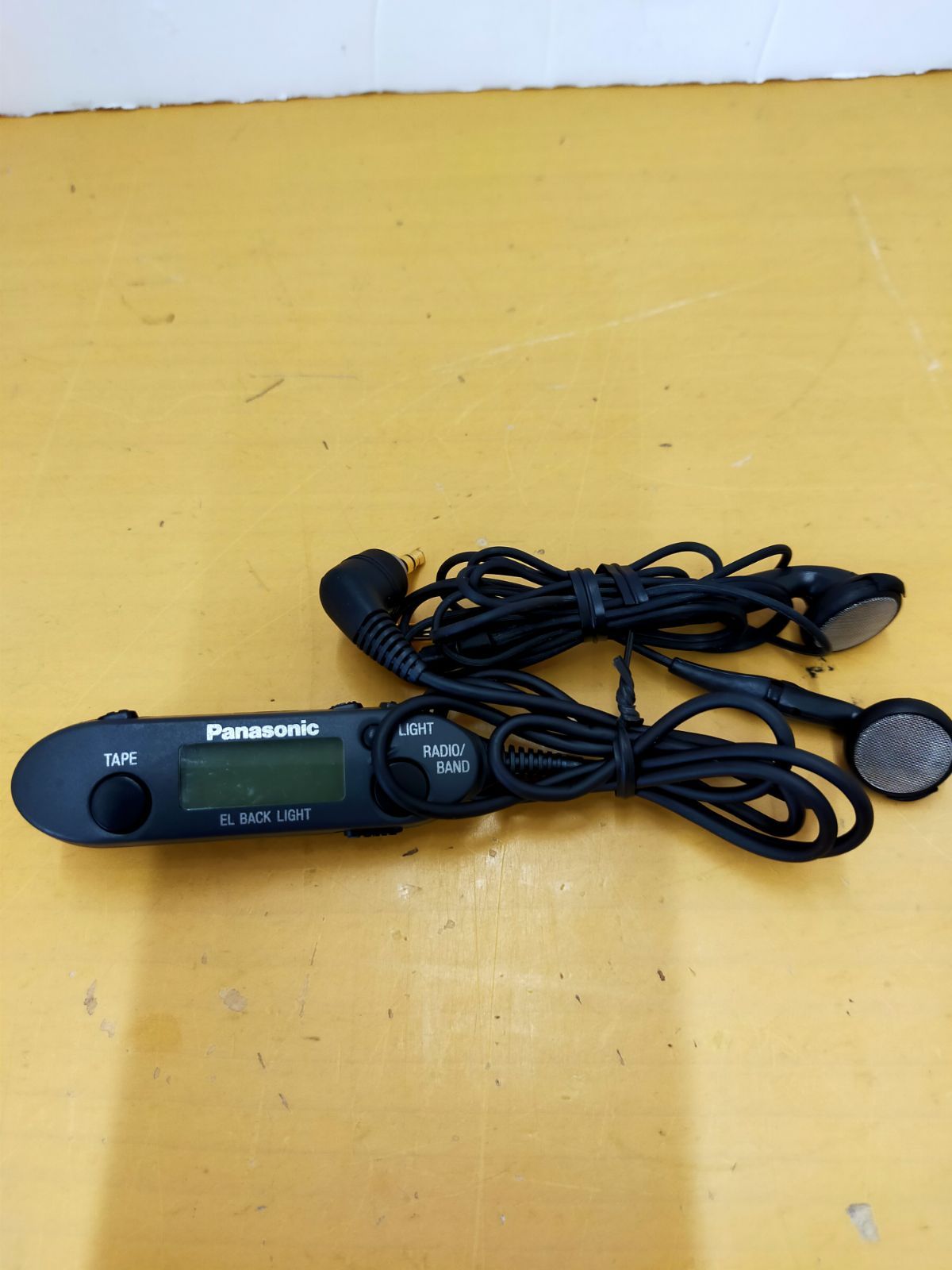 N01 Panasonic ステレオラジオカセットプレーヤーRQ-SX65V-K ジャンク