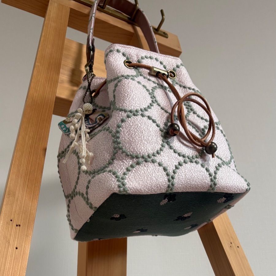 ミナペルホネン◯ハンドメイド◯pitaフォンデュ巾着bag New□ミナペルホネン□ハンドメイド□pitaフォンデュ巾着 - メルカリ