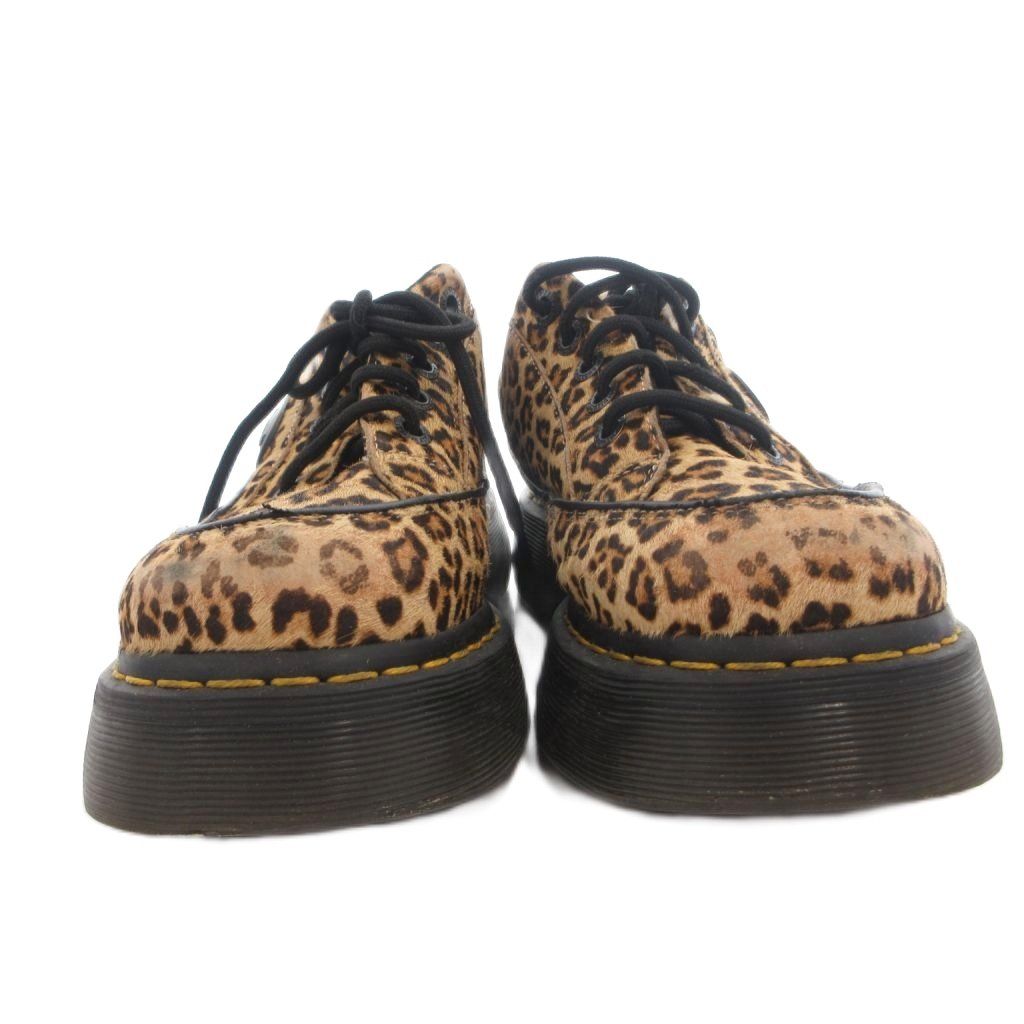 Dr.Martens ドクターマーチン ハラコ柄 ドクターマーチン DR.MARTENS レースアップシューズ レオパード柄