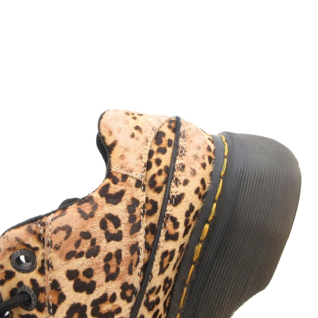 Dr.Martens ドクターマーチン ハラコ柄 ドクターマーチン DR.MARTENS レースアップシューズ レオパード柄