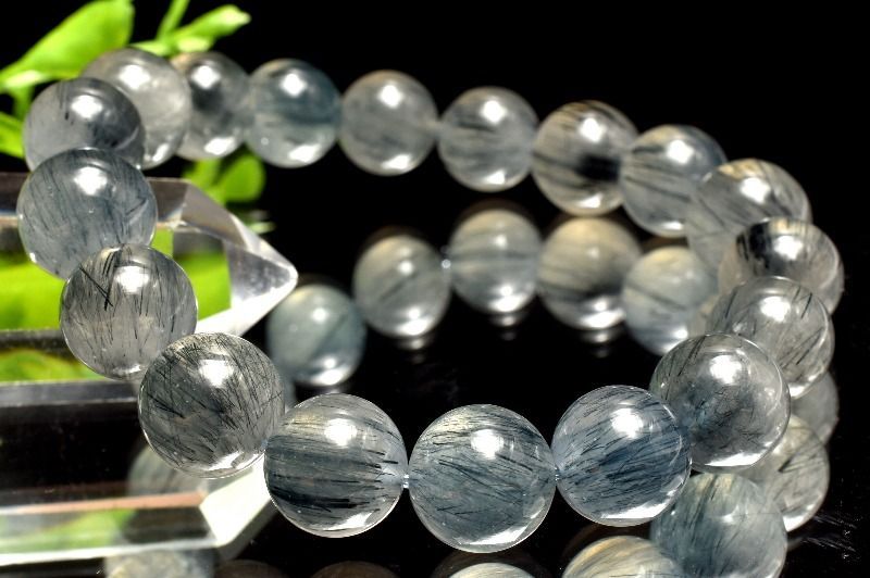 1点物】藍針ゆらめく ブルールチルクォーツ(インディゴライトイン