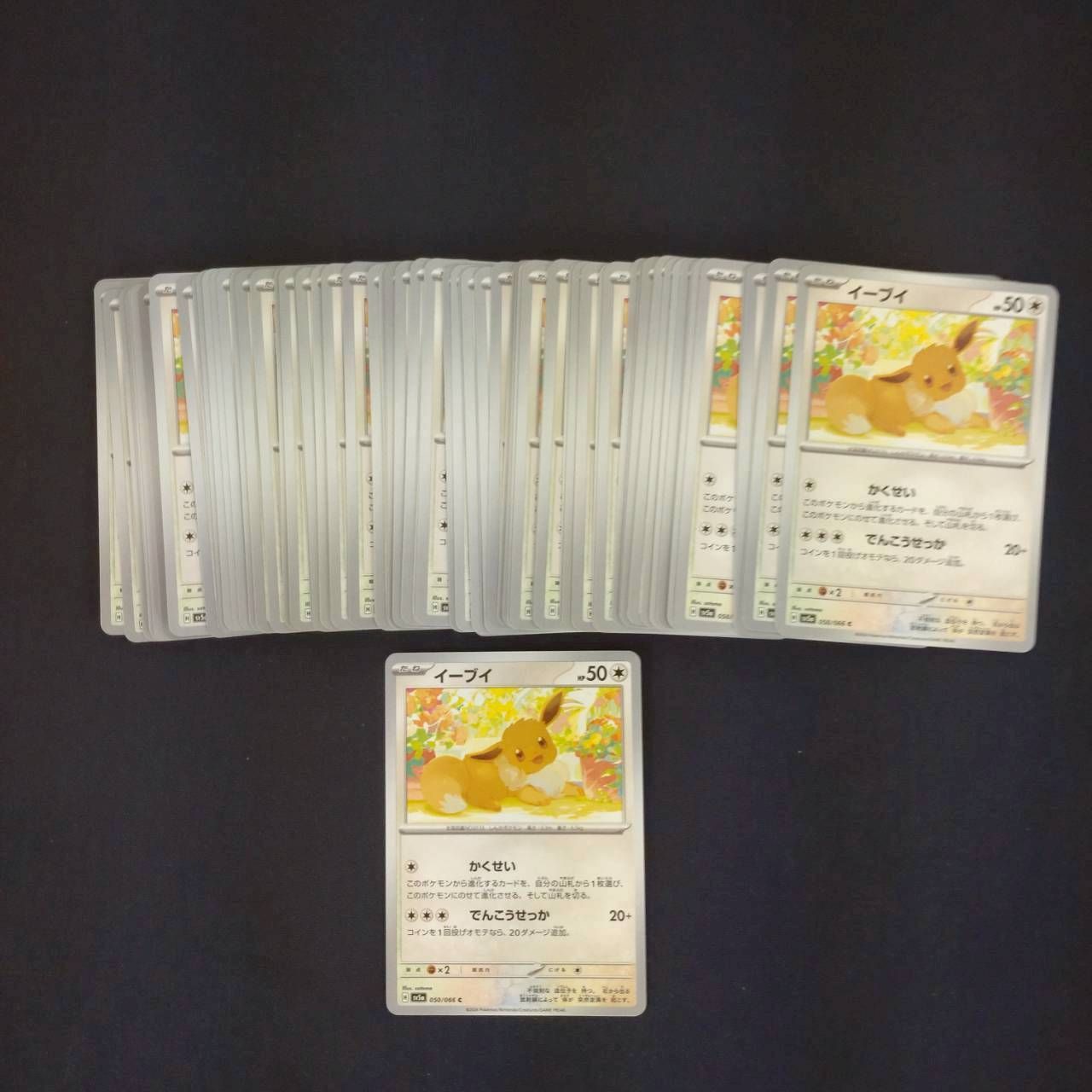 P1001076(むしょく) ポケモンカード イーブイ 100枚 まとめ売り
