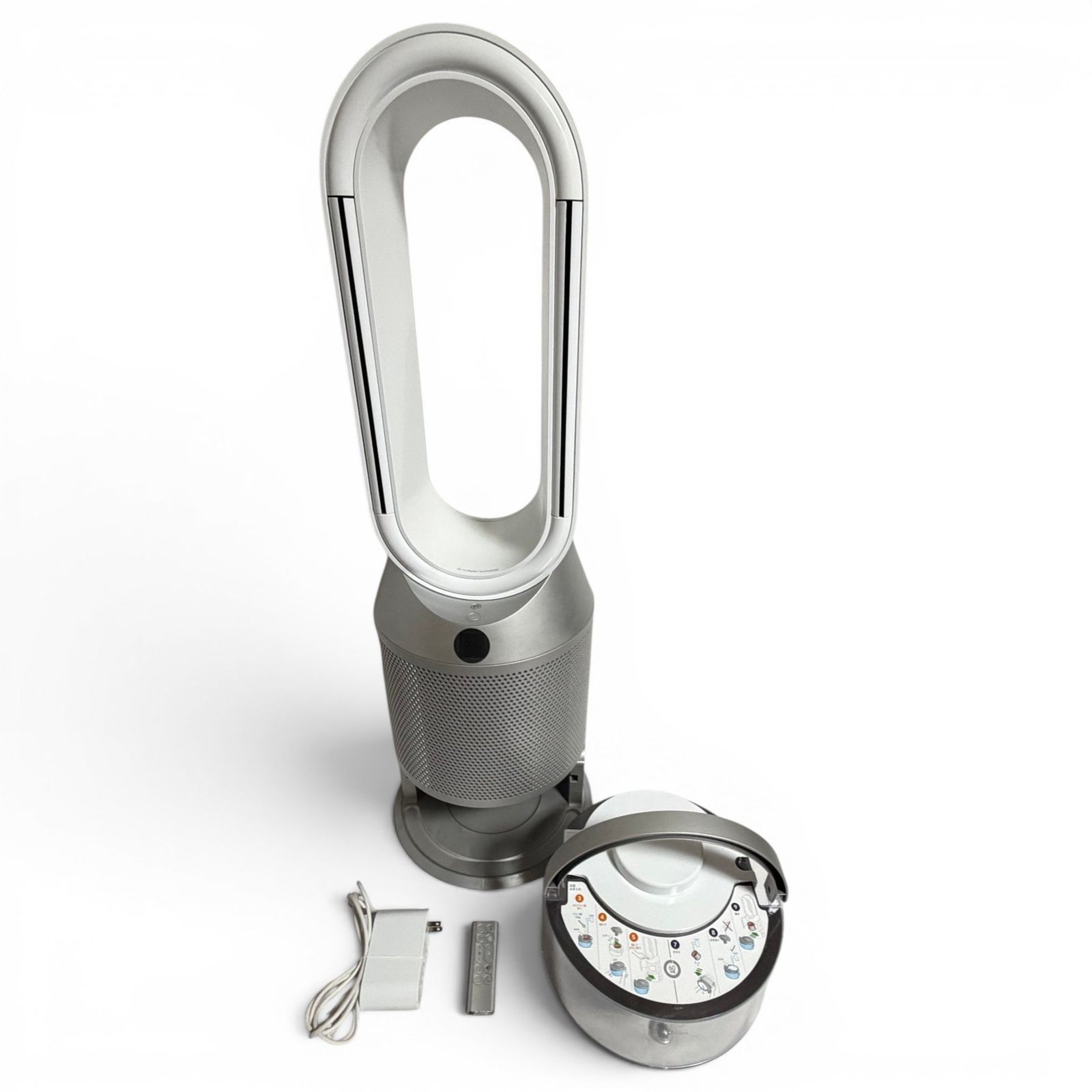□ダイソン DYSON 加湿空気清浄機 PH03 WS N ホワイト シルバー 扇風機