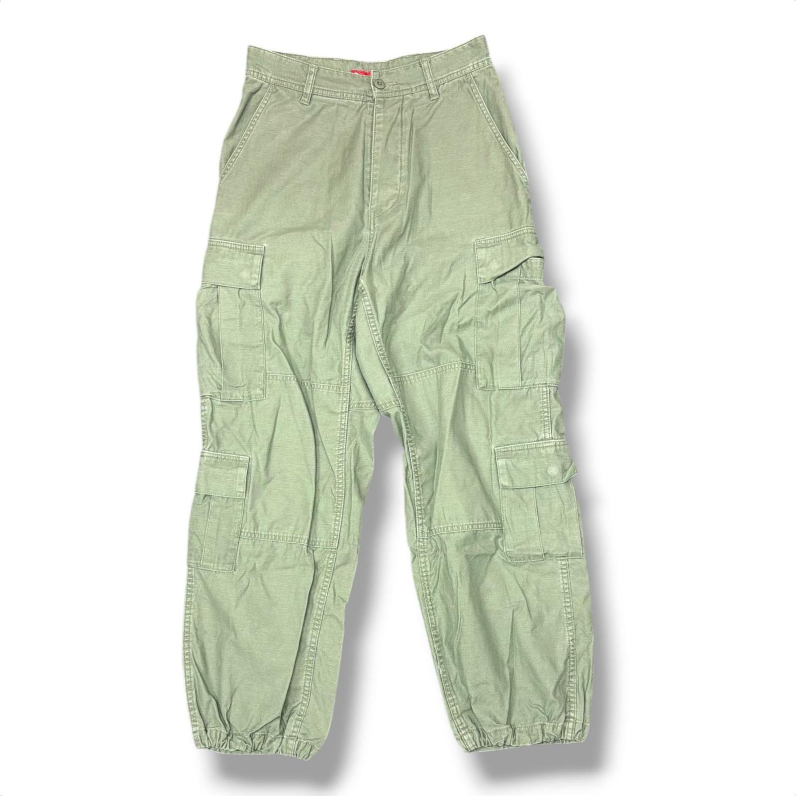 supreme シュプリーム　カーゴパンツ　ミリタリー　ワイドパンツ 国内正規 参考上代28600円 Supreme 23SS Cargo Pant カーゴパンツ