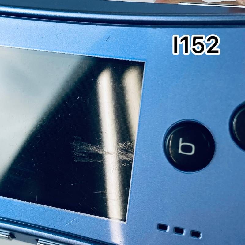 ◇I152【通電OK】ゲームボーイミクロ GAME BOY micro ブルー 青 GBA