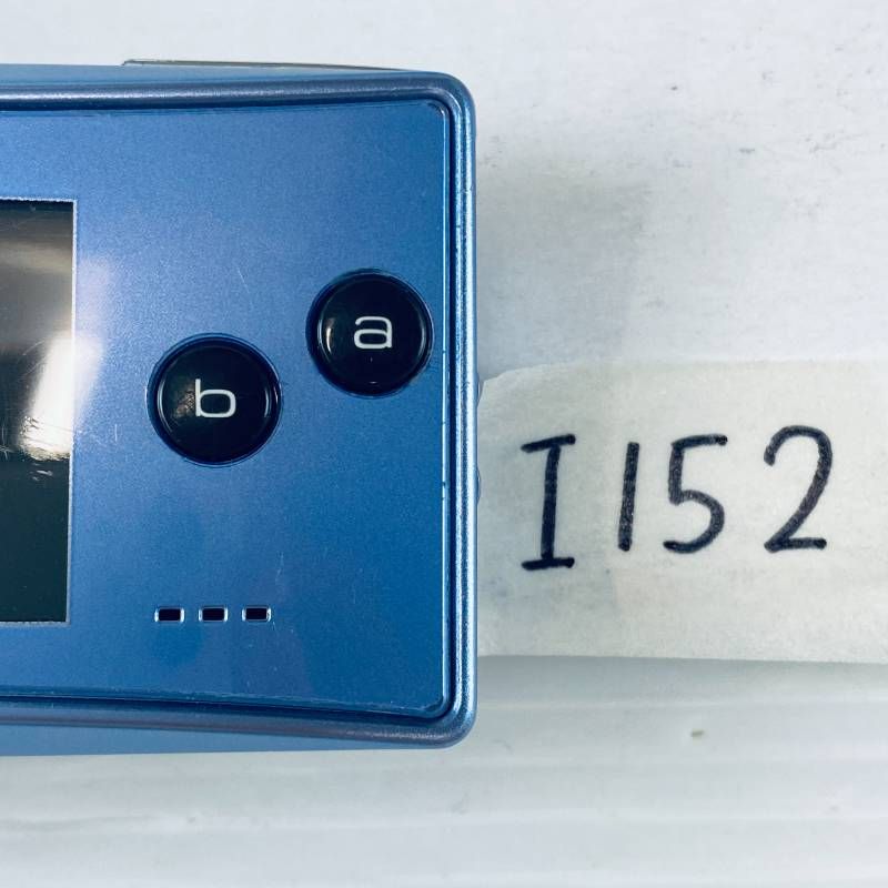 ゲームボーイアドバンス - ゲームボーイミクロ等 ◇I152【通電OK】ゲームボーイミクロ GAME BOY micro ブルー 青 GBA
