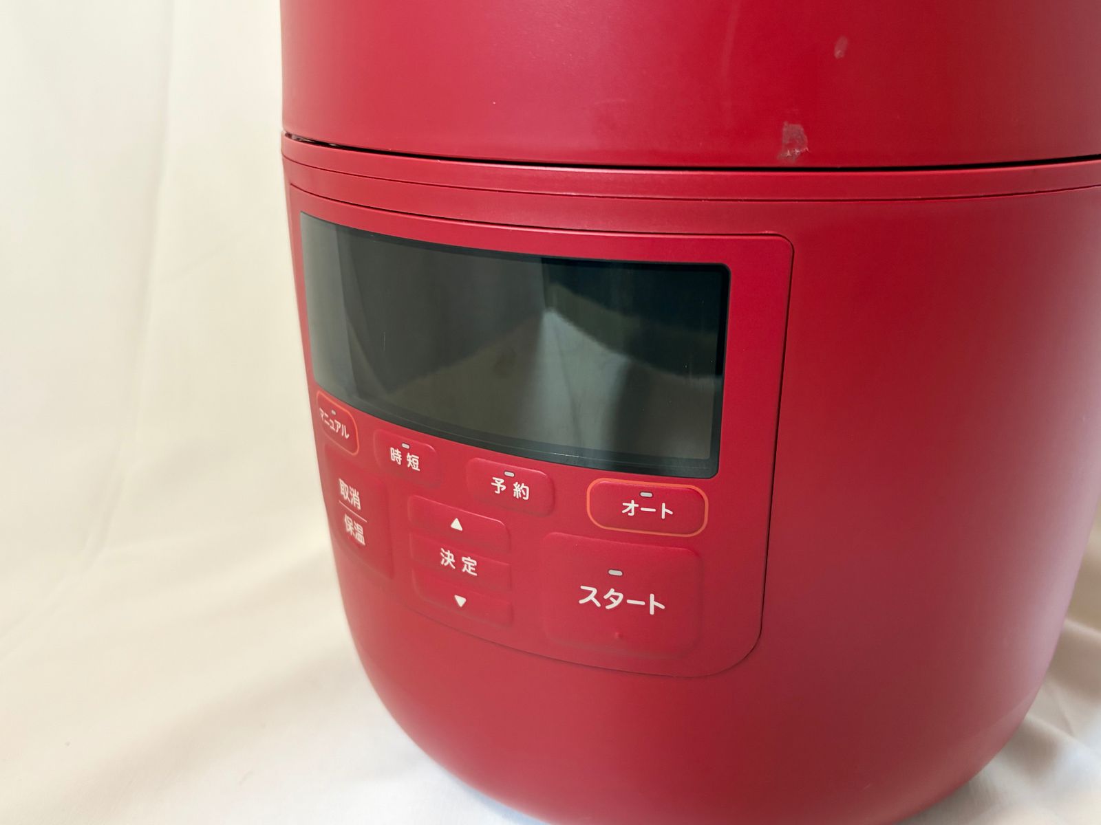 □ シロカ siroca 電気圧力鍋 SP-2DS251-W レッド 2.4L おうちシェフ