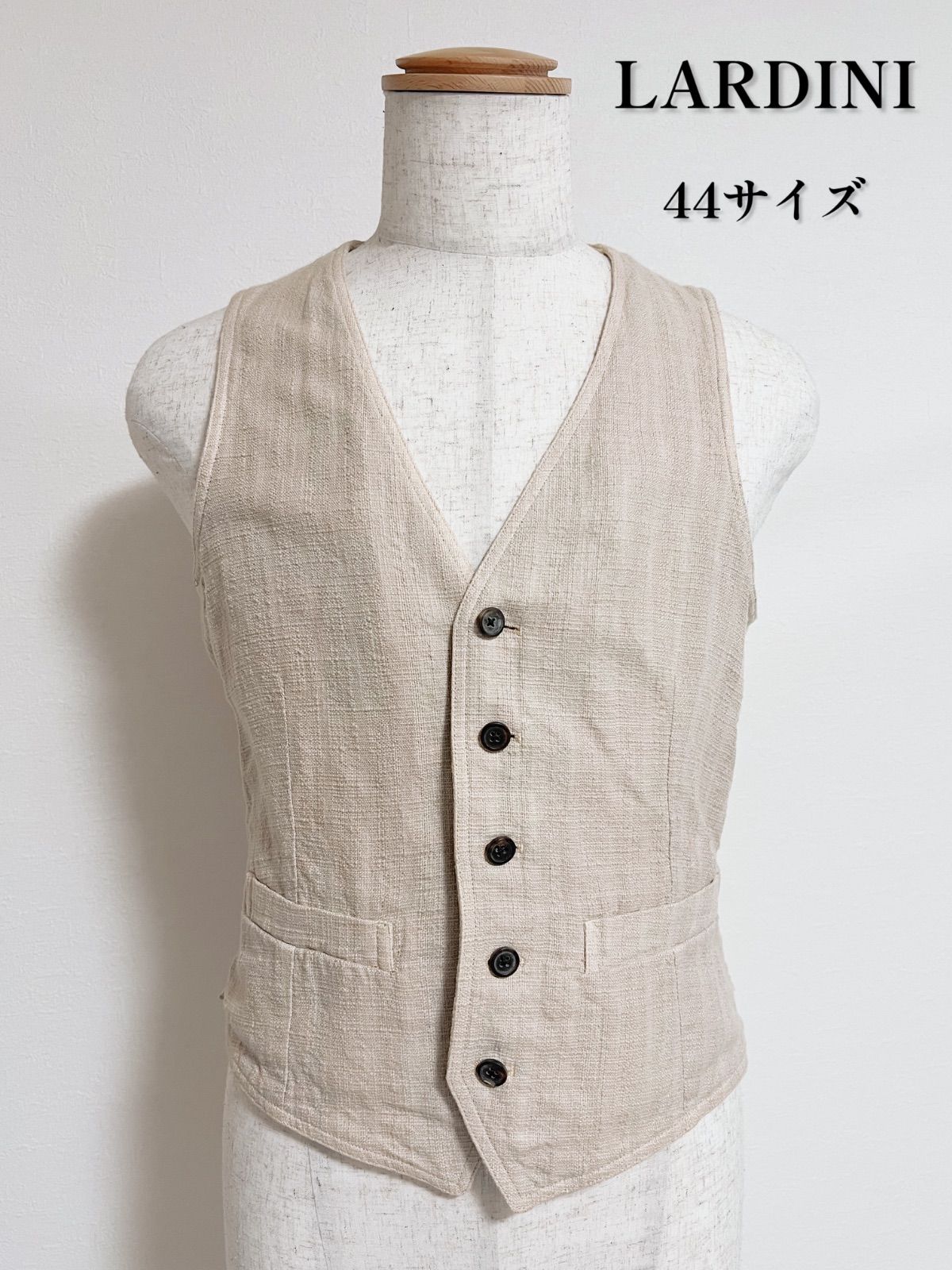 LARDINI ラルディーニ ベストリネン シルク 44 - メルカリ