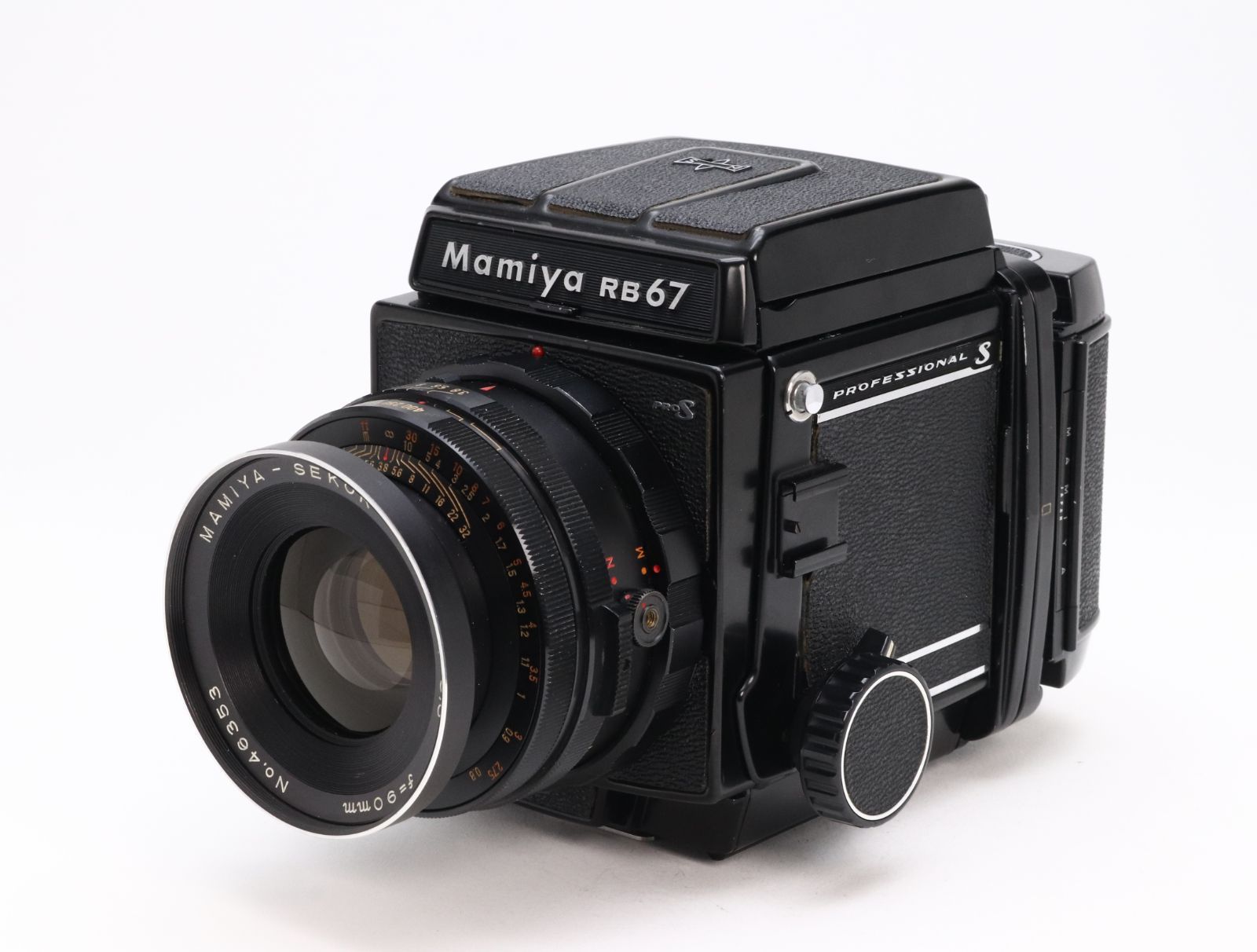 AB- (良品) Mamiya マミヤ RB67 Professional S SEKOR 90mm F3.8 初期