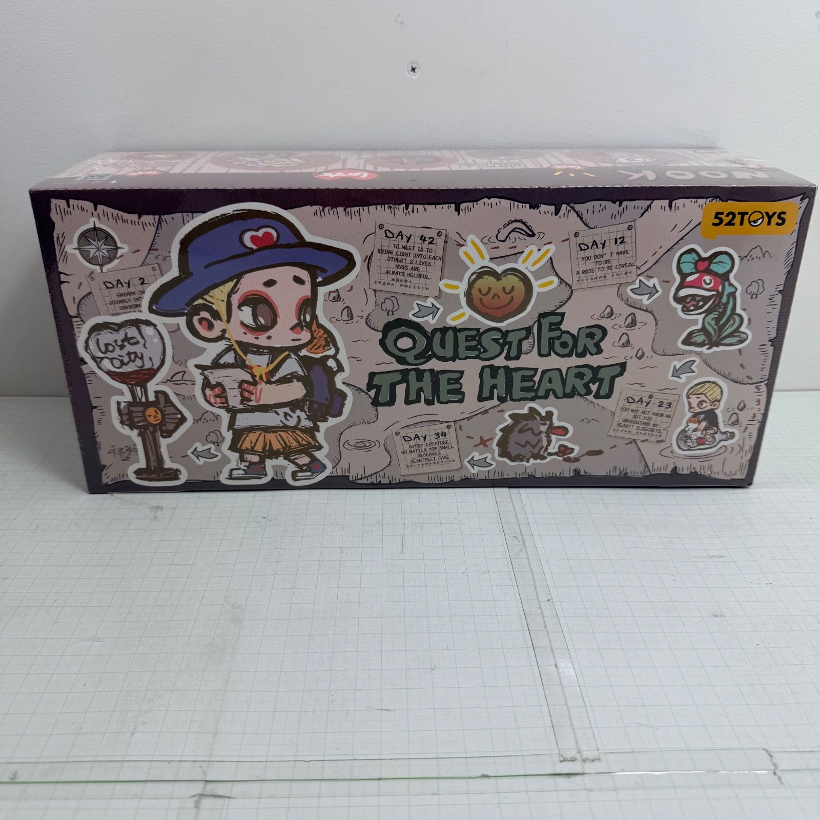 瀬戸店】未開封BOX NOOK ﾊｰﾄの探求 BLINDBOX BOX 52TOYS【731-6184