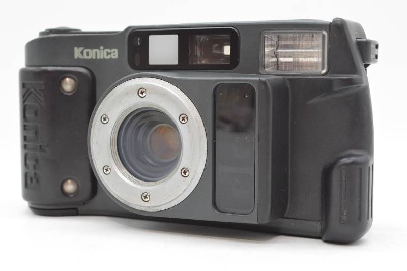 ■【美品】コニカ Konica Koniica 現場監督 35mm コンパクトフィルムカメラ　動作確認済み