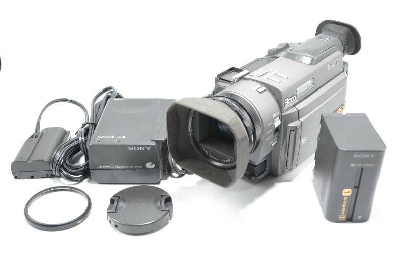 ■【動作品】ソニー SONY SDR-PD 100A Hi8 ビデオカメラ 12倍ズーム ハンディカム ■【動作品】ソニー SONY SDR-PD 100A Hi8 ビデオカメラ 12倍ズーム ハンディカム