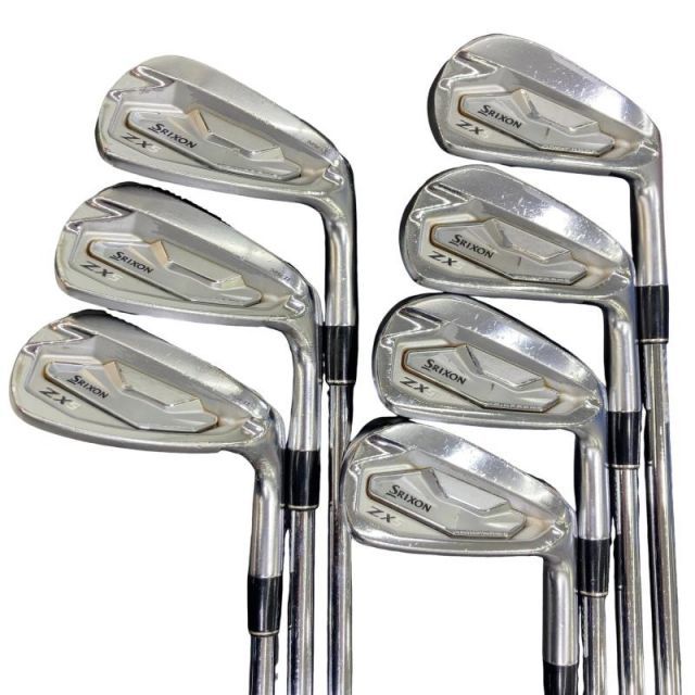 【中古】 ダンロップ SRIXON ZX5 Mk II 8S アイアンセット IR リシャフト (フレックスその他) メンズ 男性用 右利き 右用 Cランク ゴルフクラブ