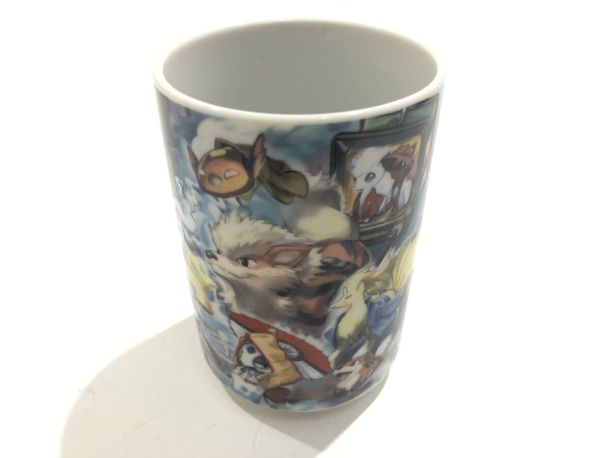 七重浜30-1-080714] 中古品 百ポケ夜行 豆皿 湯呑 3セット ポケモン