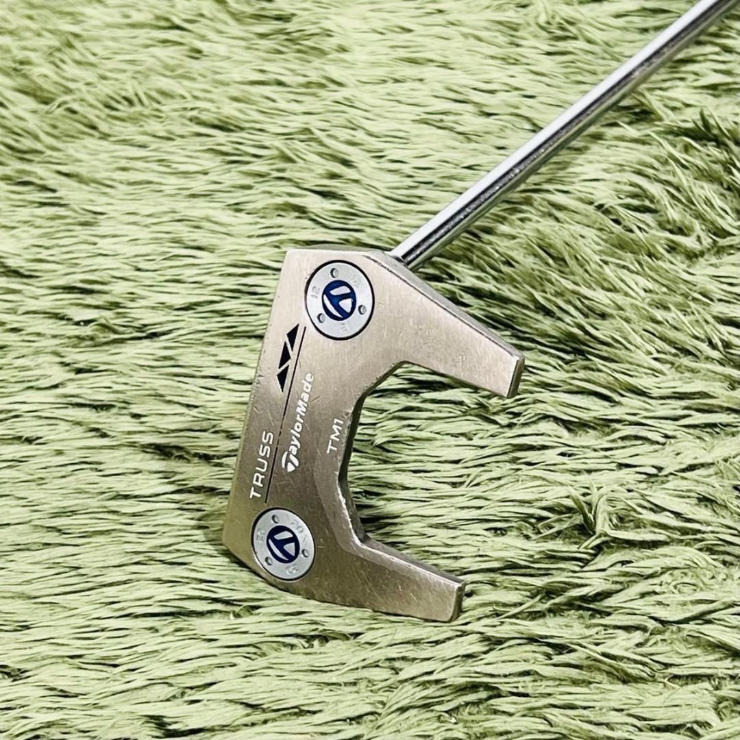【中古】テーラーメイド トラス TM1 パター 単品 メンズゴルフ 初心者 入門 大人気 TaylorMade TRUSS TM1 男性 右利き