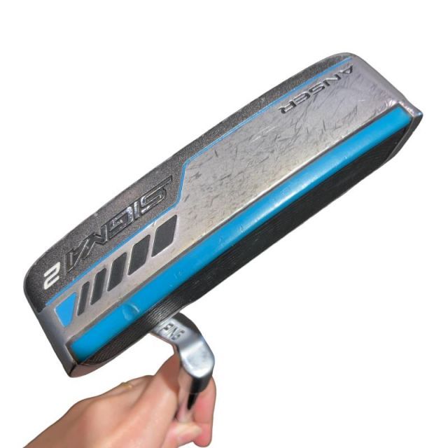 【中古】 ピン SIGMA 2 ANSER ステルス 34インチ(PP58) パター PT スチール (フレックスその他) メンズ 男性用 右利き 右用 Cランク ゴルフクラブ