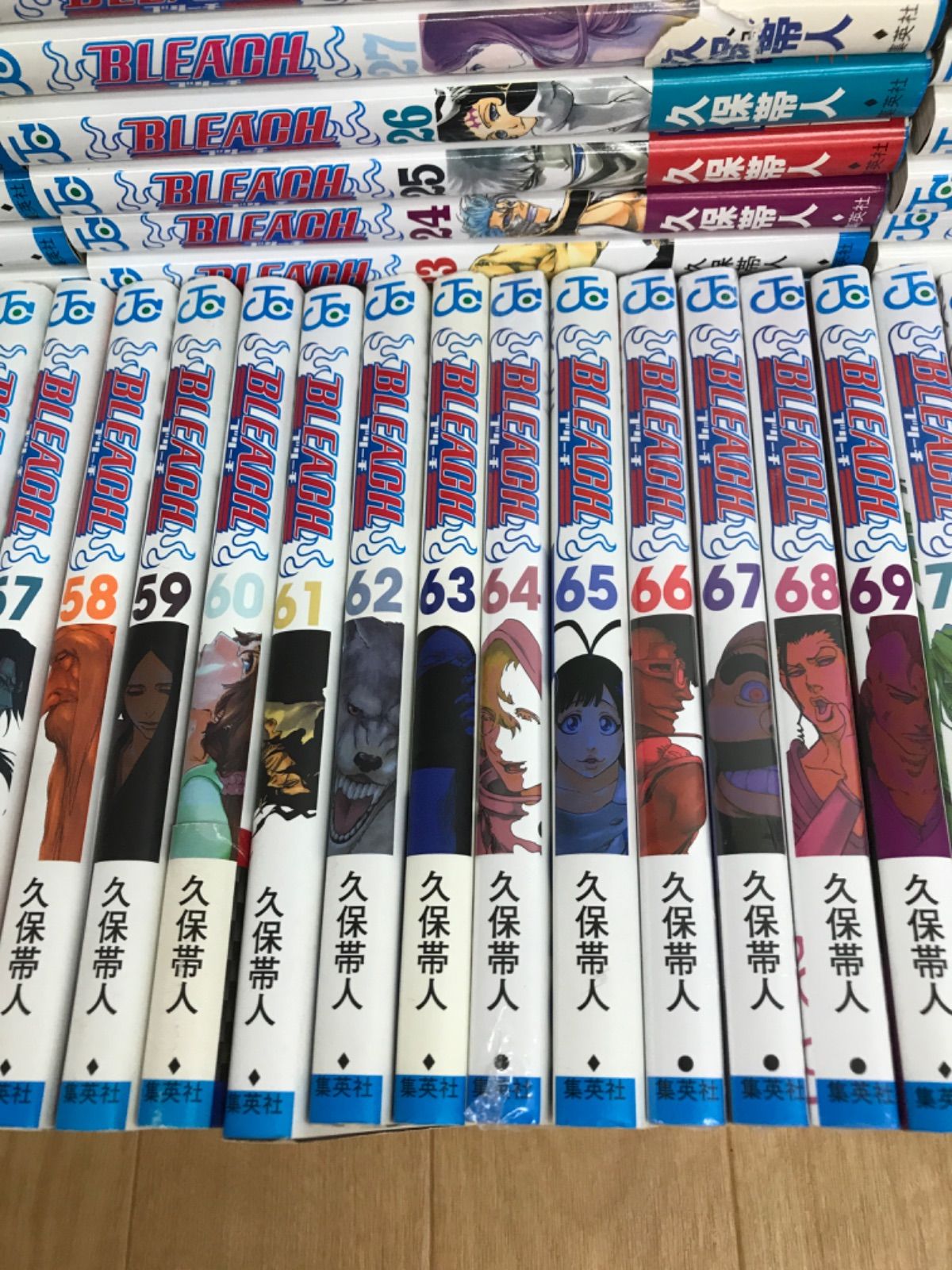 ☆①【未開封あり】BLEACH ブリーチ 1～74巻 全巻＋BURN THE WITCH 1巻