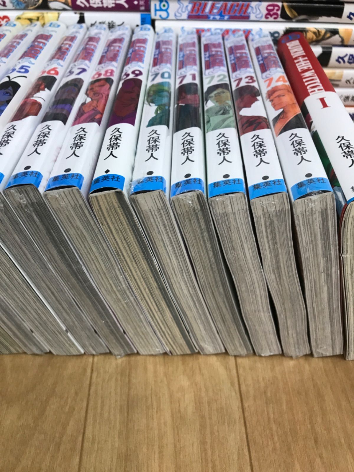 ☆①【未開封あり】BLEACH ブリーチ 1～74巻 全巻＋BURN THE WITCH 1巻
