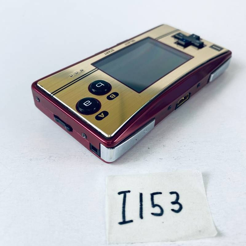 ◇I153【通電OK】ゲームボーイミクロ GAME BOY micro GBA ゲームボーイ