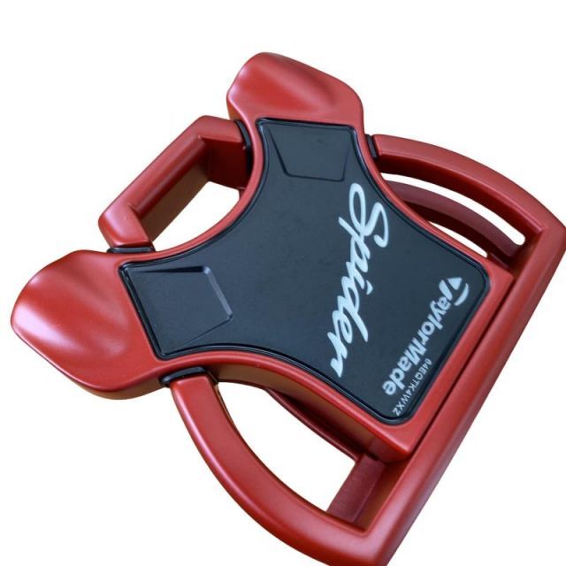 【中古】 テーラーメイド Spider Tour RED(サイトライン) 34インチ パター PT スチール (フレックスその他) メンズ 男性用 右利き 右用 Bランク ゴルフクラブ