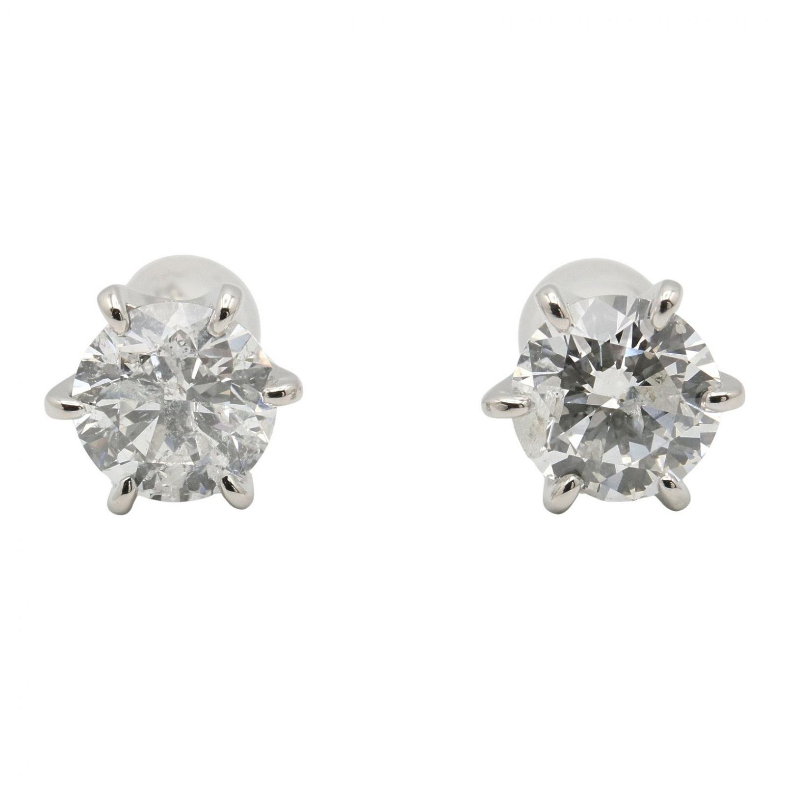 ジュエリー JEWELRY ピアス ダイヤ ピアス ﾀﾞｲﾔ 3.6g F Pt900プラチナ ダイヤモンド ピアス レディース Used A