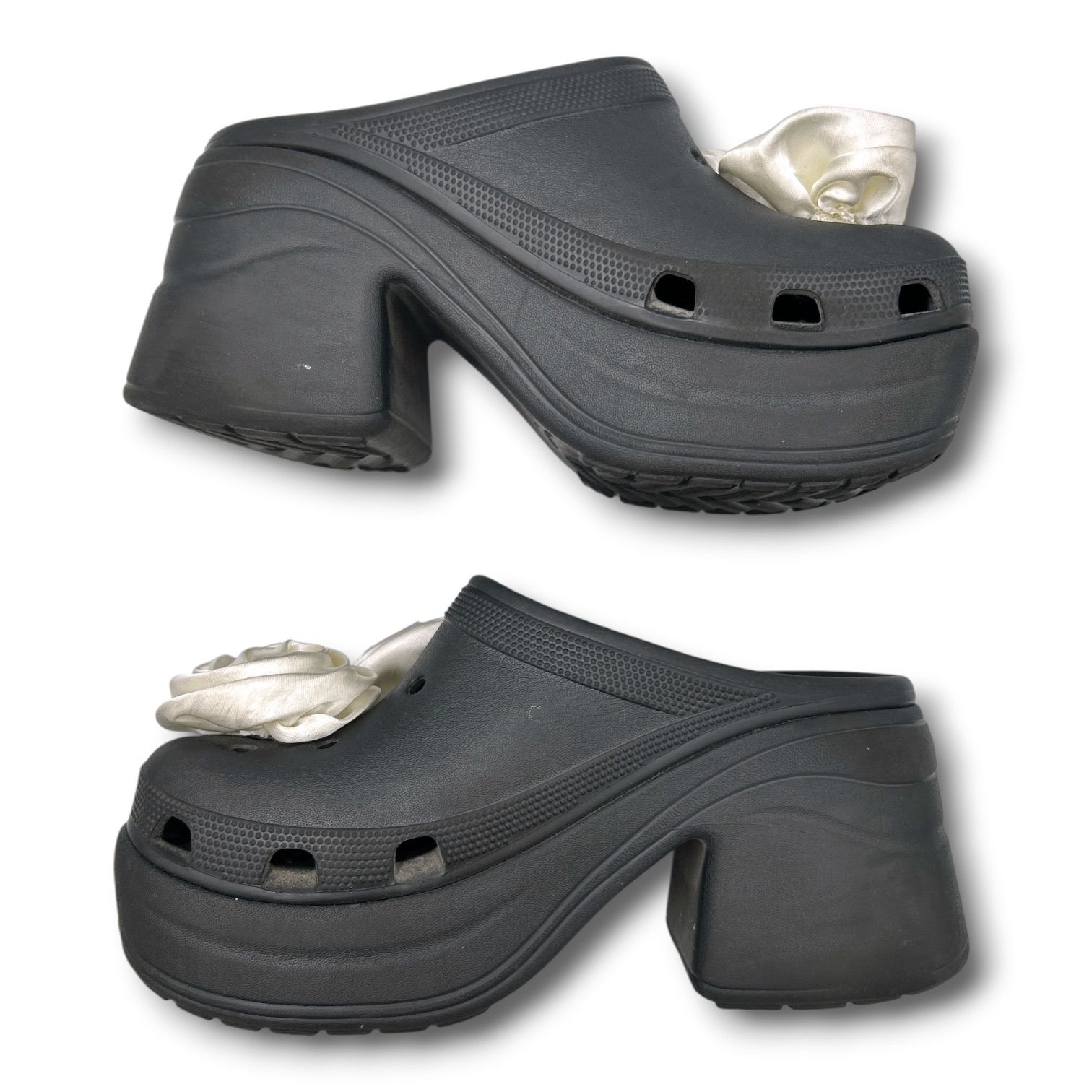 crocs クロックス SIREN ROSETTE CLOG サイレントゼット ヒール
