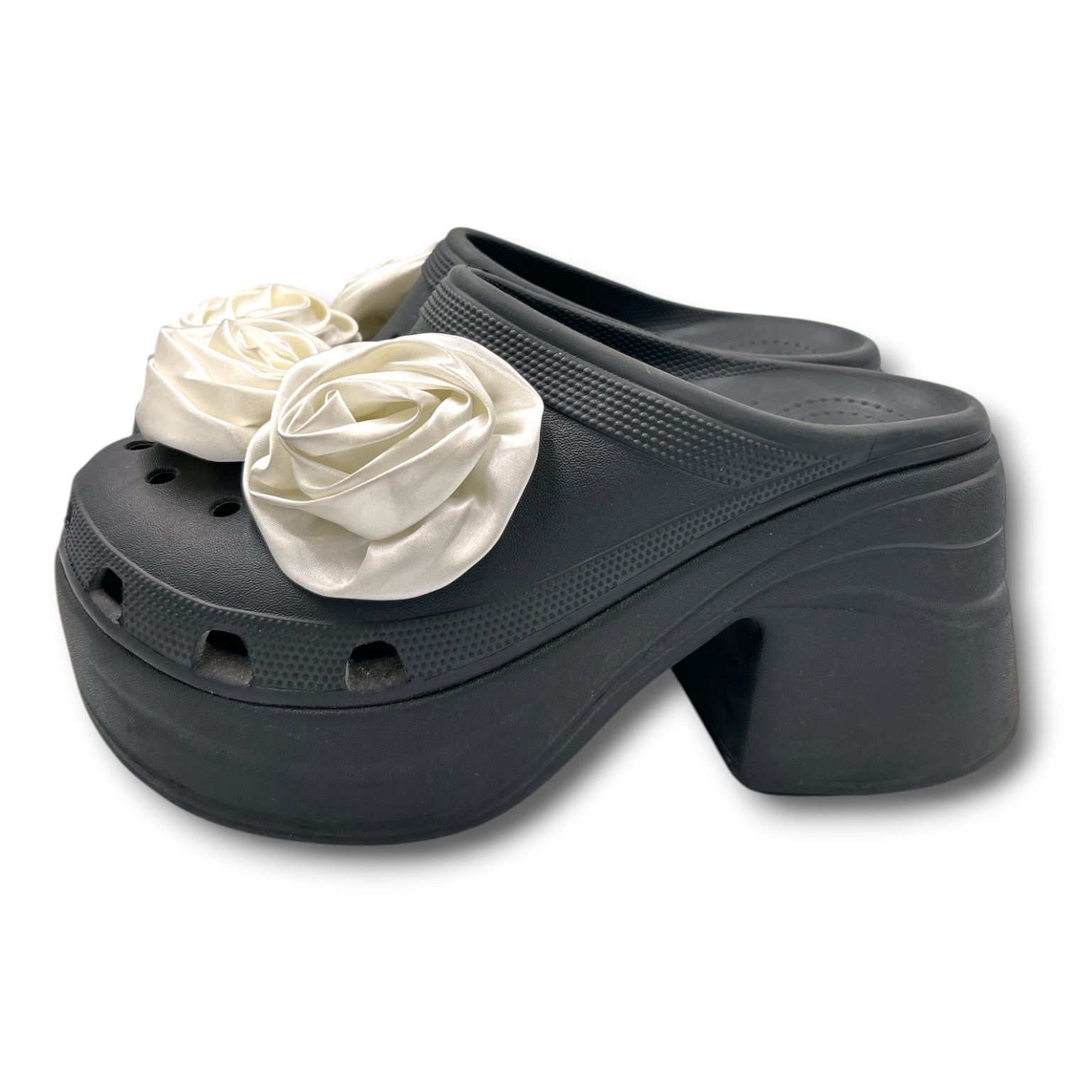 crocs クロックス SIREN ROSETTE CLOG サイレントゼット ヒール