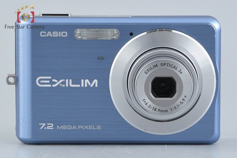 中古】Casio EXILIM EX-Z77 ブルー コンパクトデジタルカメラ - メルカリ