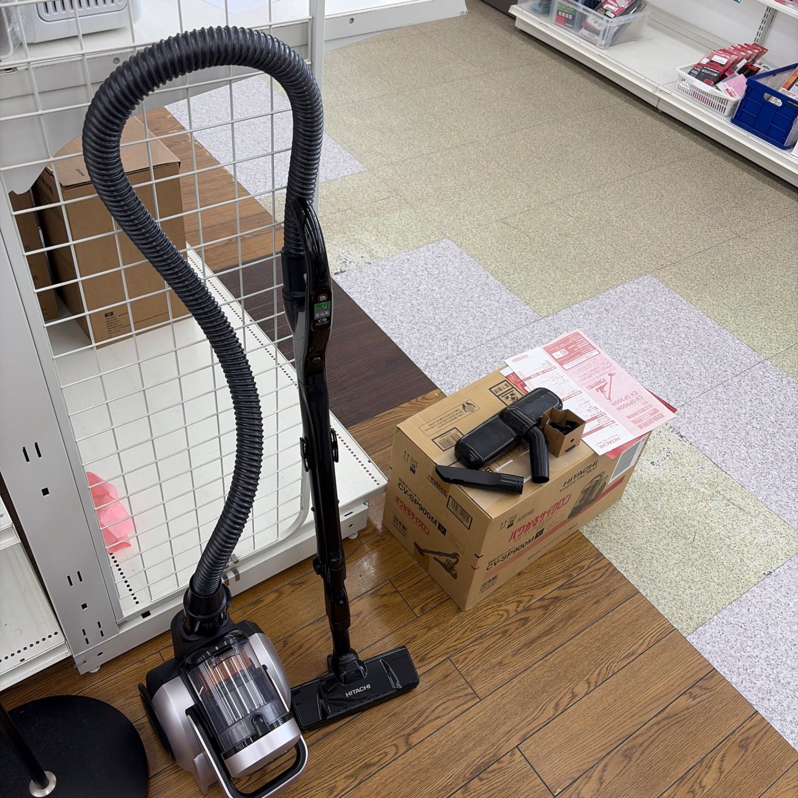 ★リユースのサカイ東金店★ 日立 パワかるサイクロン　日立クリーナー CV-SP900M ２５年製 管理260714-06