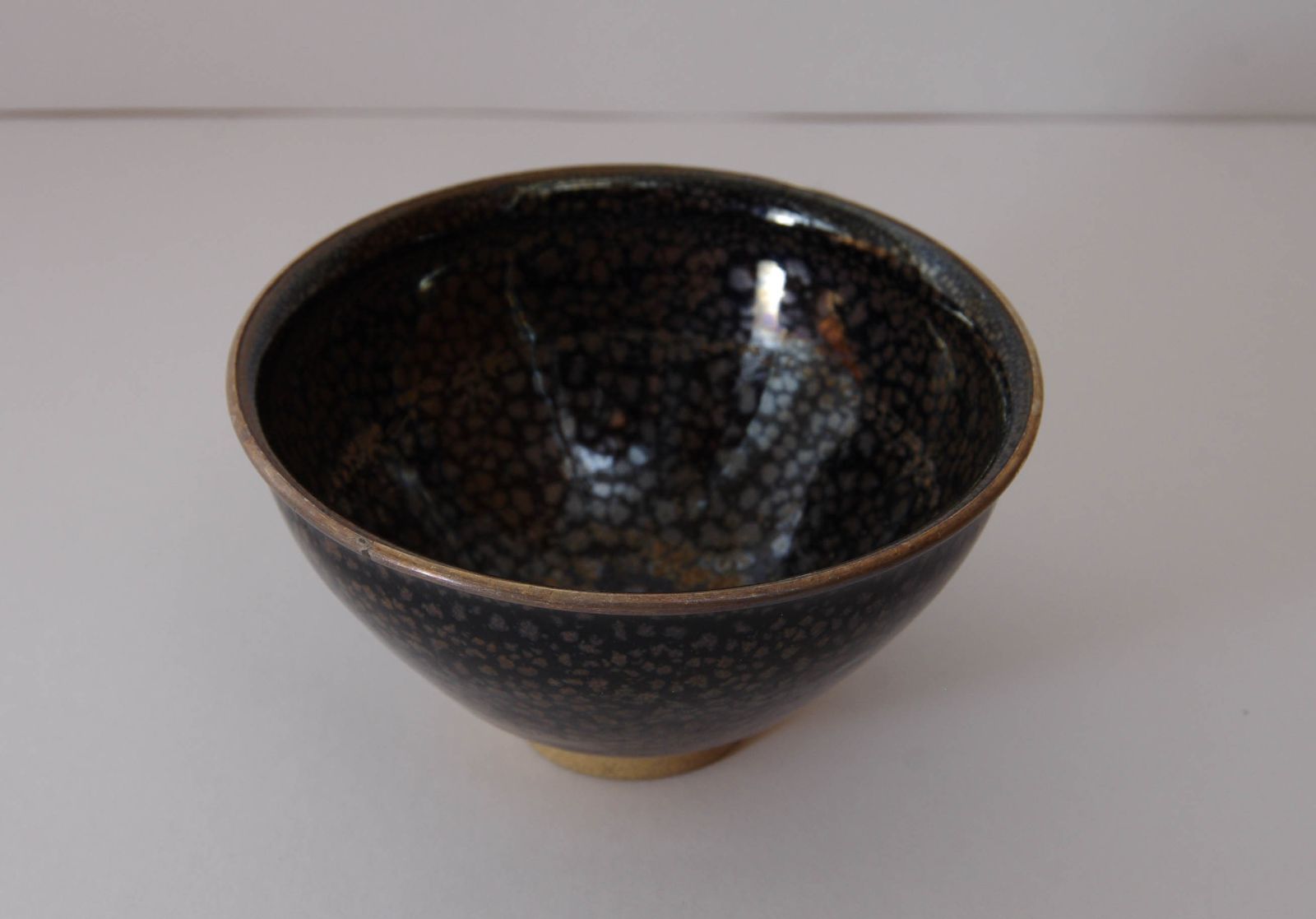 茶碗 【 大石督幸 油滴天目茶碗 】 共箱 茶道具 抹茶碗 茶道 - メルカリ