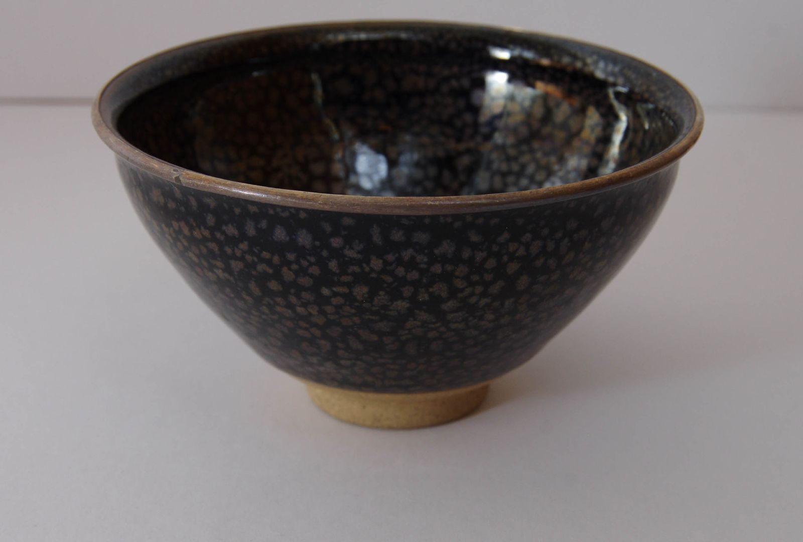 茶碗 【 大石督幸 油滴天目茶碗 】 共箱 茶道具 抹茶碗 茶道 - メルカリ