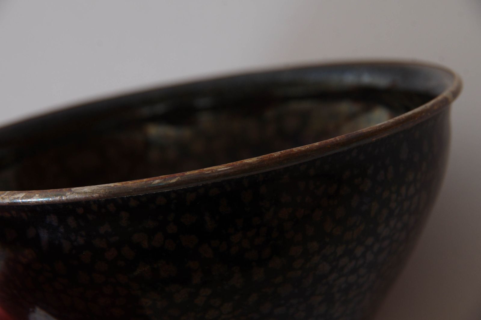 茶碗 【 大石督幸 油滴天目茶碗 】 共箱 茶道具 抹茶碗 茶道 - メルカリ