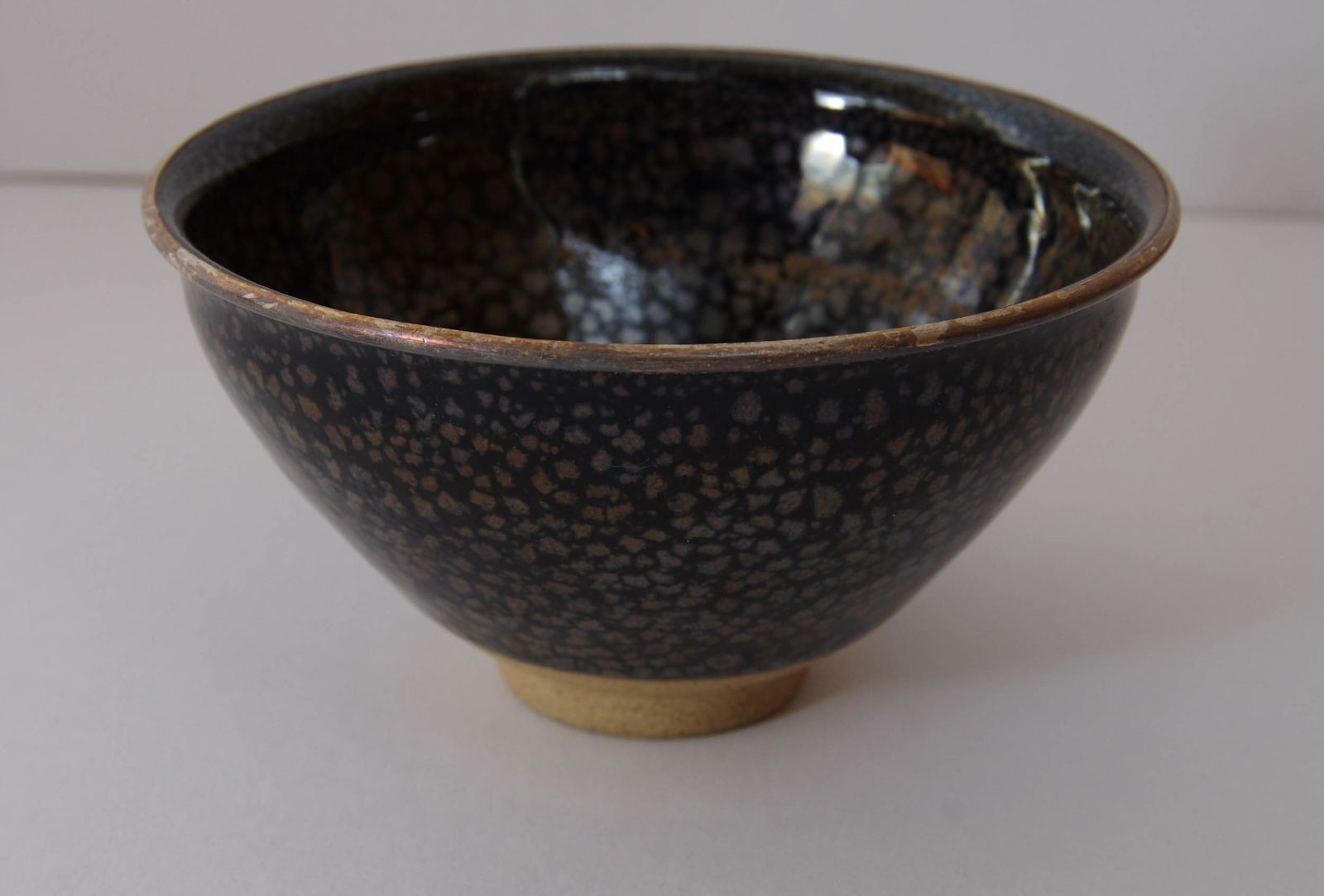 天目茶碗　建盞天目　大石督幸造　共箱 茶碗 【 大石督幸 油滴天目茶碗 】 共箱 茶道具 抹茶碗 茶道 - メルカリ