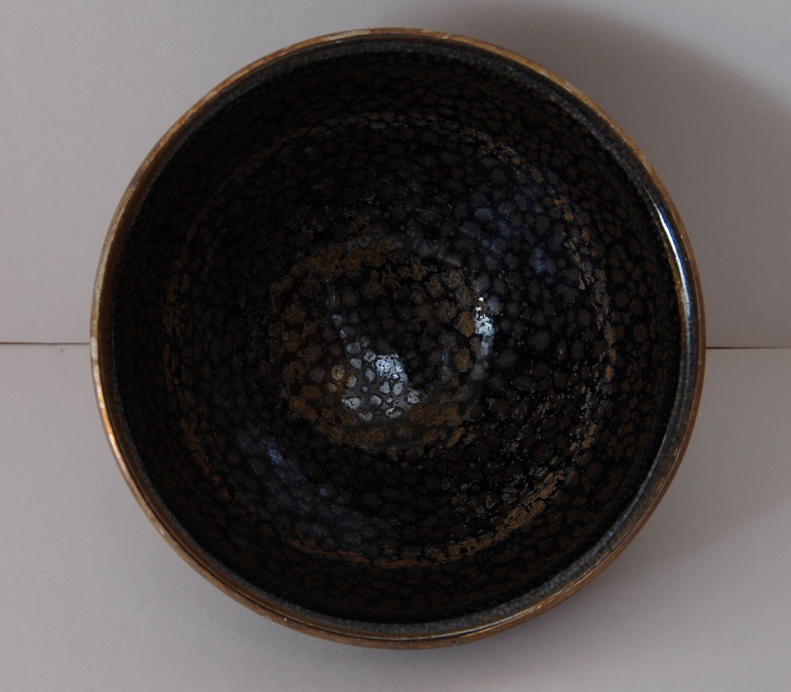 茶碗 【 大石督幸 油滴天目茶碗 】 共箱 茶道具 抹茶碗 茶道 - メルカリ