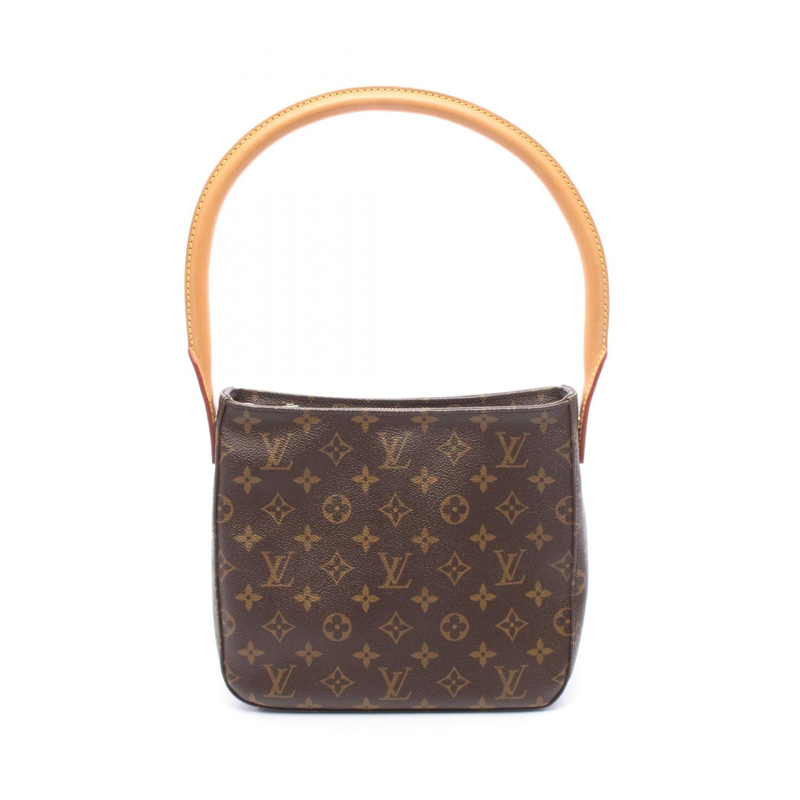 ルイ・ヴィトン LOUIS VUITTON ショルダーバッグ ルーピングMM M51146 PVCコーティングキャンバス レザー ルーピングMM レディース Used A