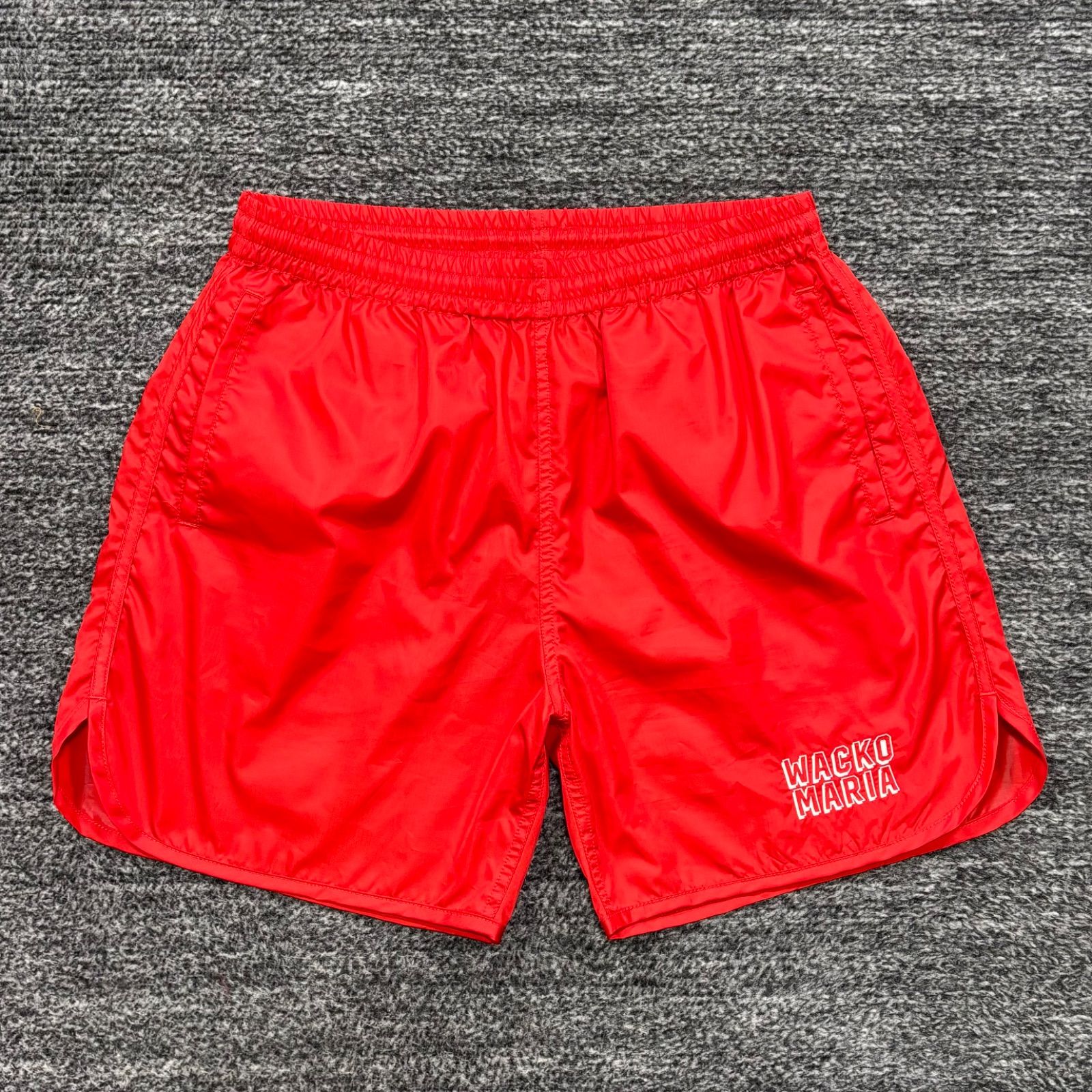 極美品 26ss WACKO MARIA Athletic Shorts Red M ワコマリア