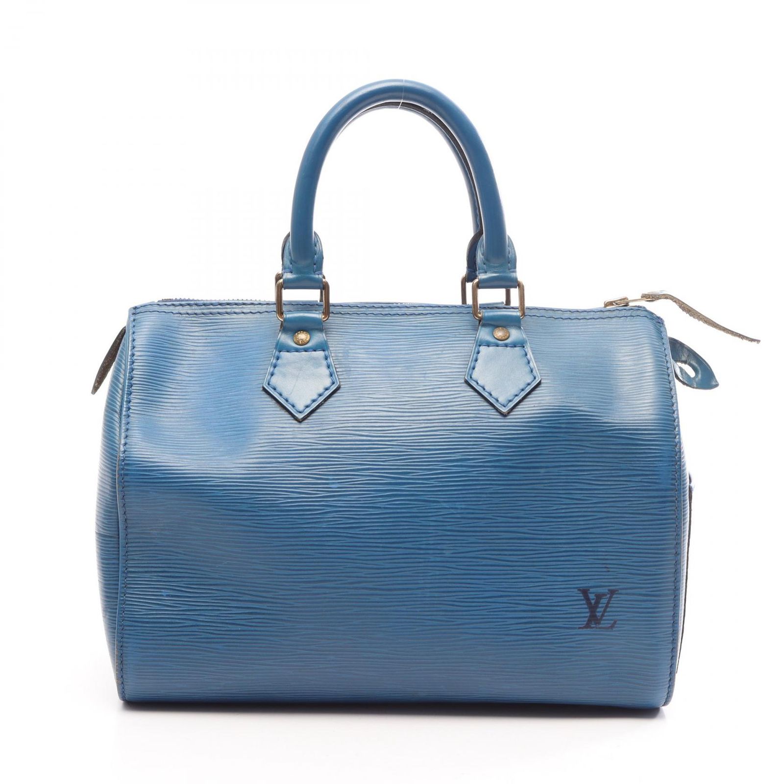 ルイ・ヴィトン LOUIS VUITTON ハンドバッグ スピーディ25 エピ トレドブルー M43015 トレドブルー レザー スピーディ25 レディース Used B