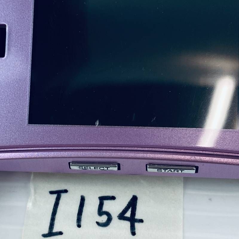◇I154【通電OK】ゲームボーイミクロ GAME BOY micro パープル GBA