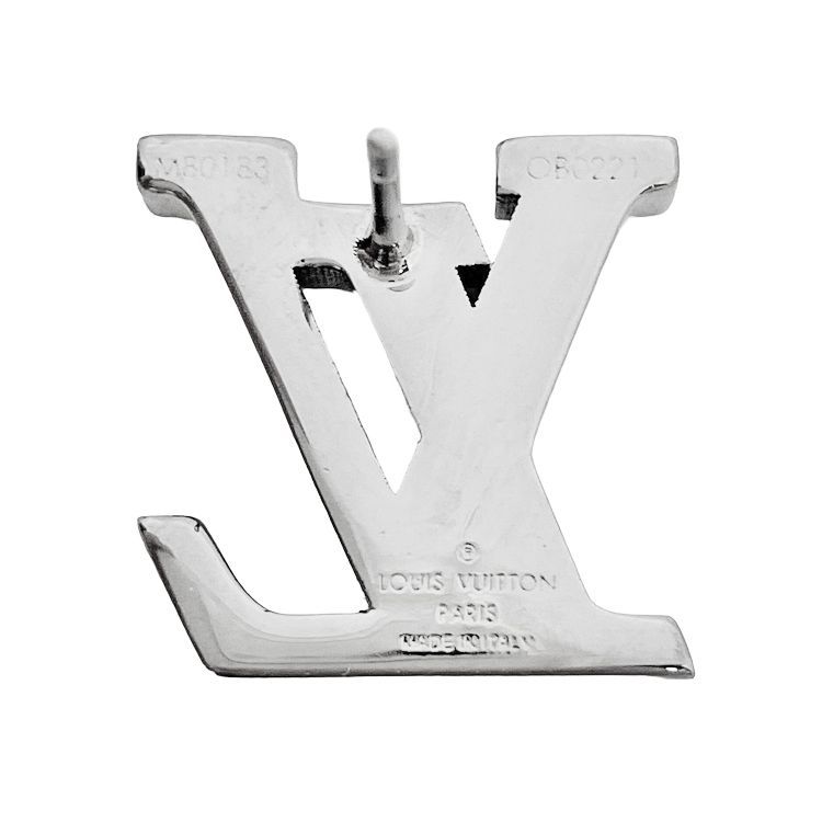 LOUISVUITTON ルイヴィトン ブルック LV イニシャル ピアス M80183
