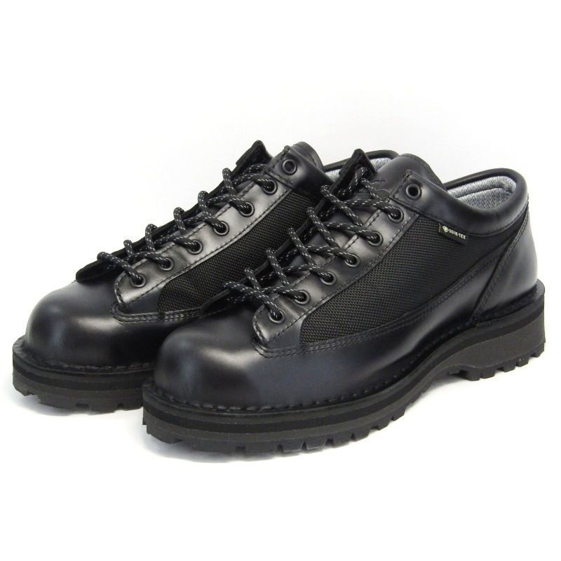 美品 Danner ダナー US7 25cm フィールド ロー R D123200 FIELD LOW R ワークブーツ トレッキング アウトドア ブラック 黒 18002267