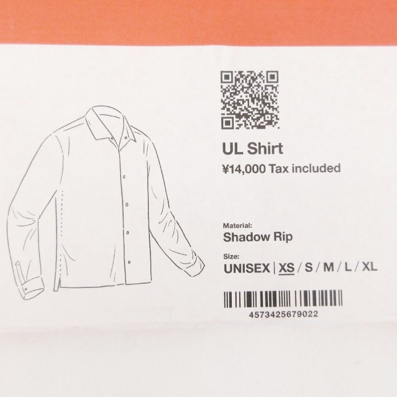 未使用 山と道 ヤマトミチ UL shirt UNISEX 2026年 ULシャツ 長袖