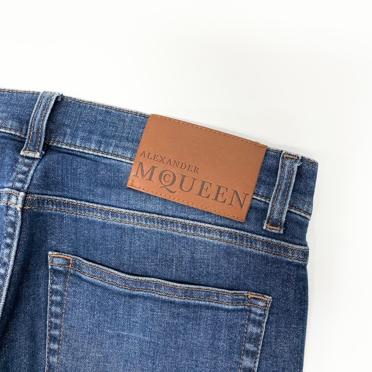 20d30 ALEXANDER MCQUEEN アレキサンダーマックイーン デニムパンツ