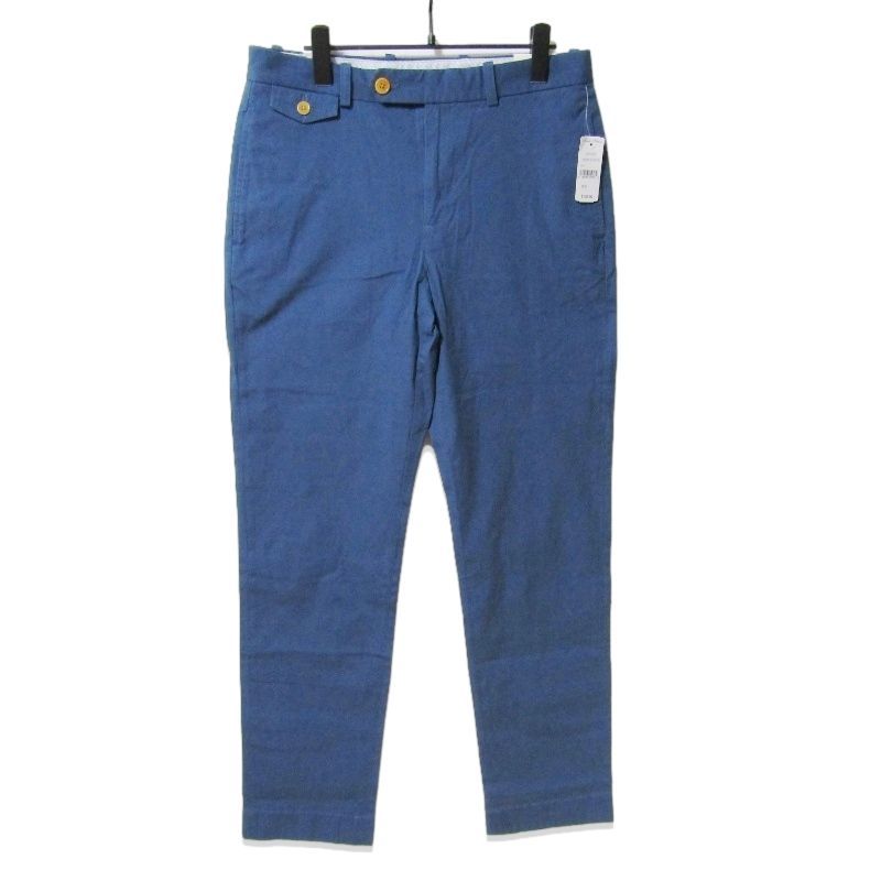 未使用 Brooks Brothers ブルックスブラザーズ トラウザーズ 100187793 MILANO FIT スラックス ジップフライ ブルー 30 27114266