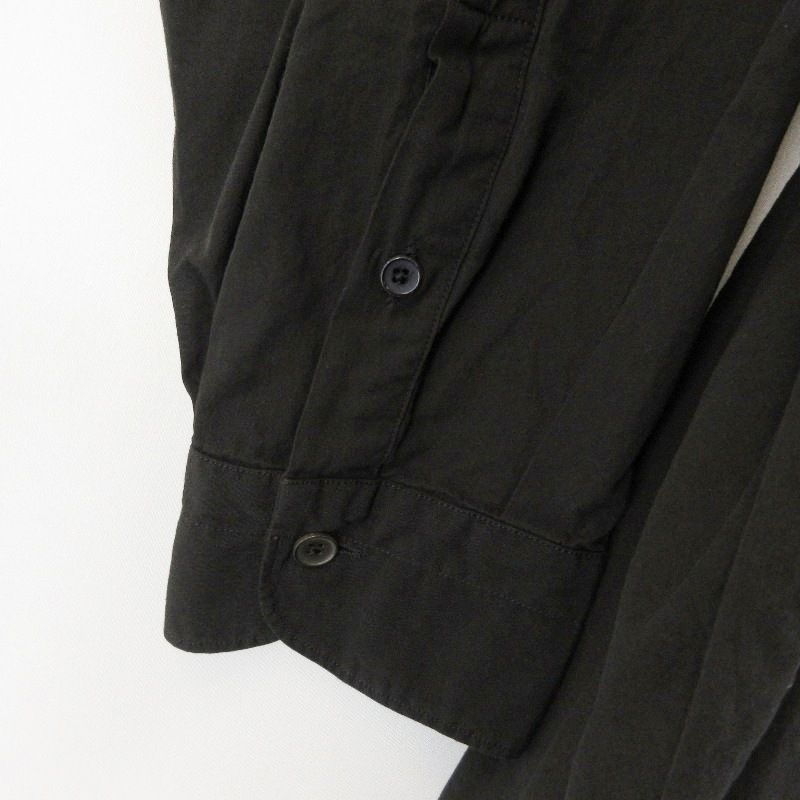 未使用 COMOLI コモリ BLACK COMOLI SHIRT 26AW E03-02008 コモリ